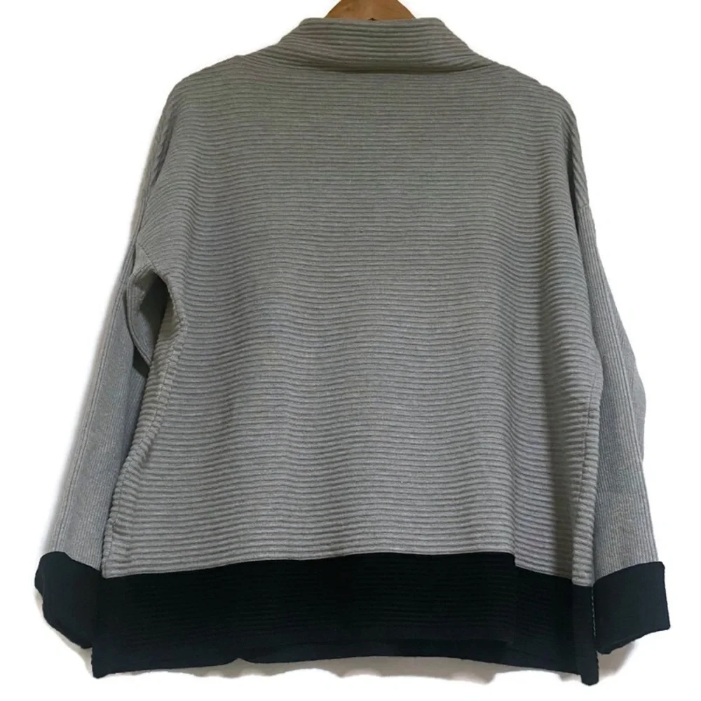 ANGELENO COWL NECK LONG SLEEVE PULLOVER SWEATER